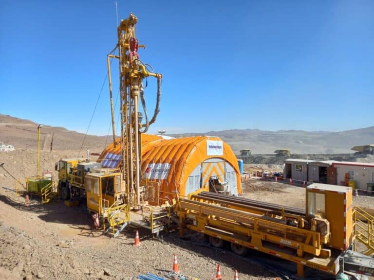 Drilling Rig Weather Protection | High Altitude Mining, Chile